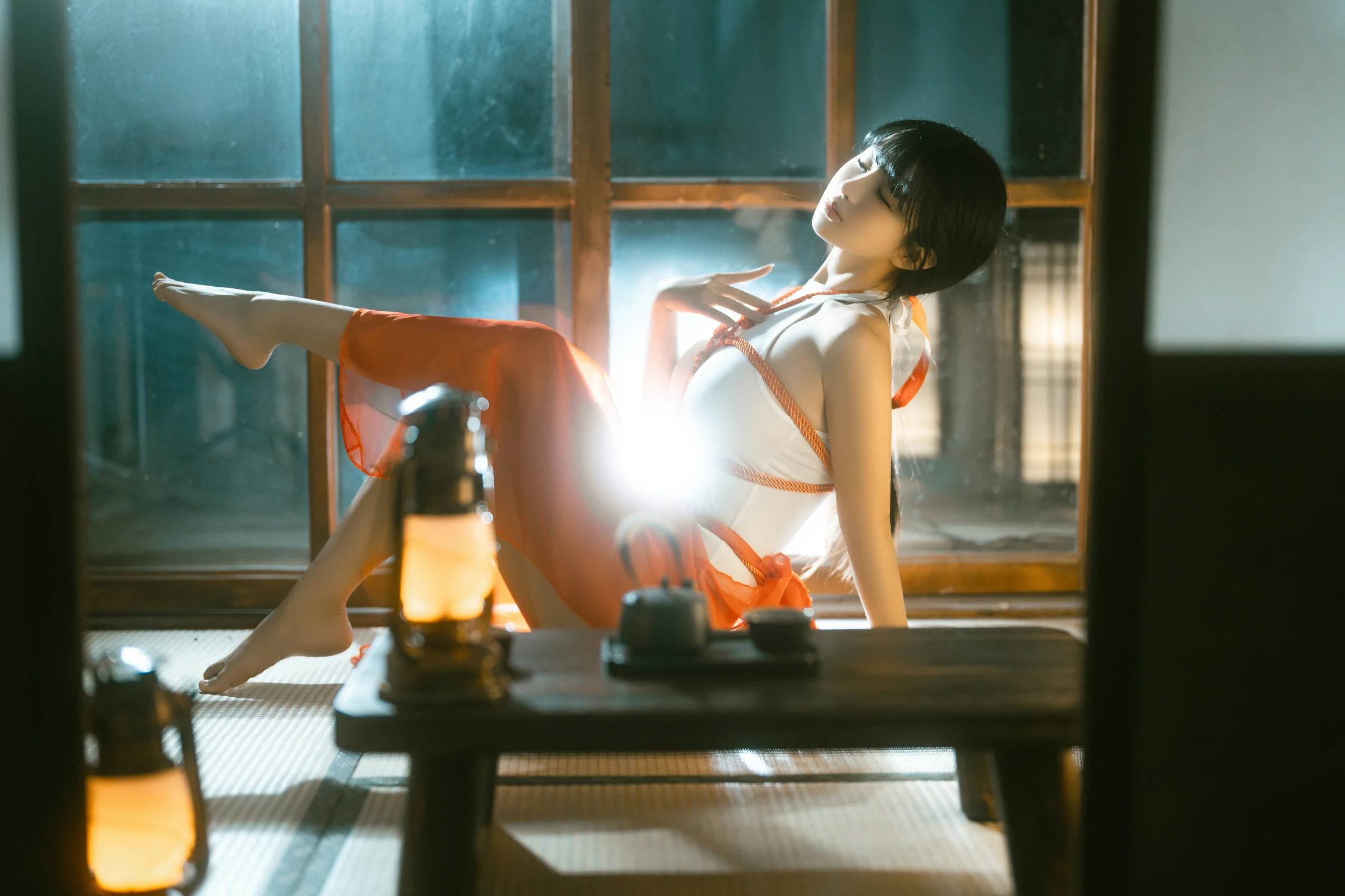 图片[2]-桜井宁宁二次元coser绳艺巫女弓箭手图集全套共61P-柒老湿