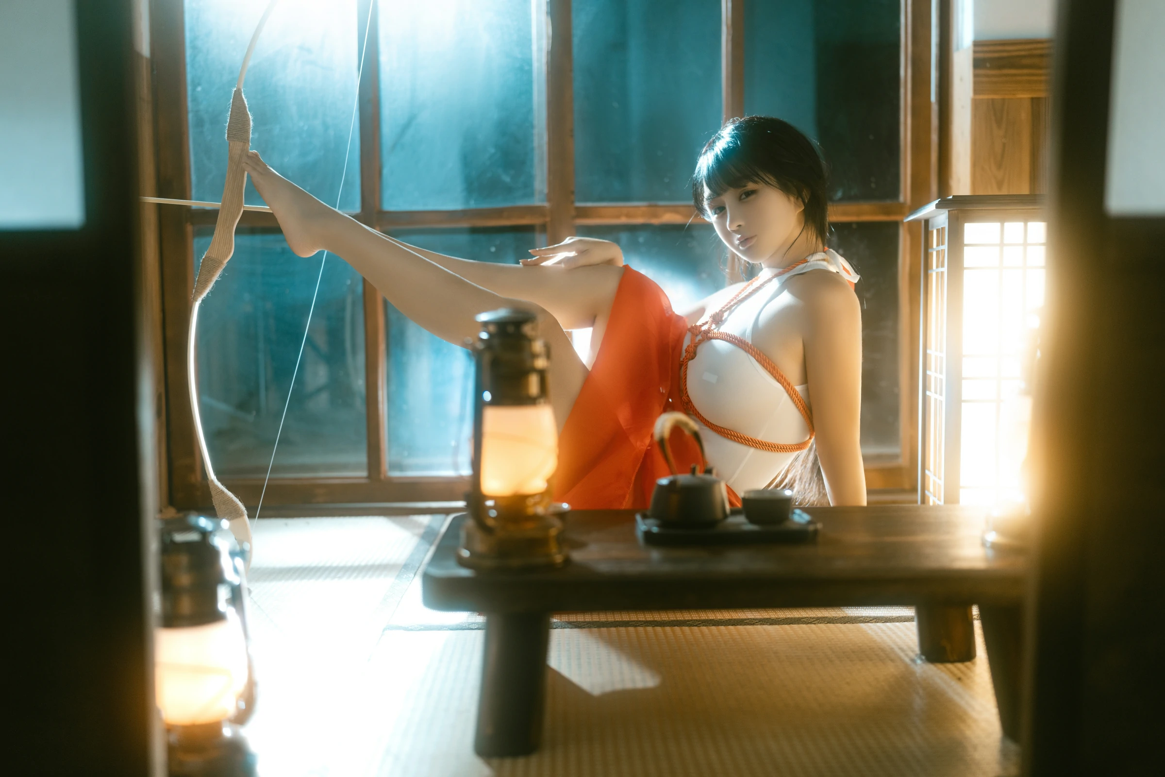 图片[7]-桜井宁宁二次元coser绳艺巫女弓箭手图集全套共61P-柒老湿